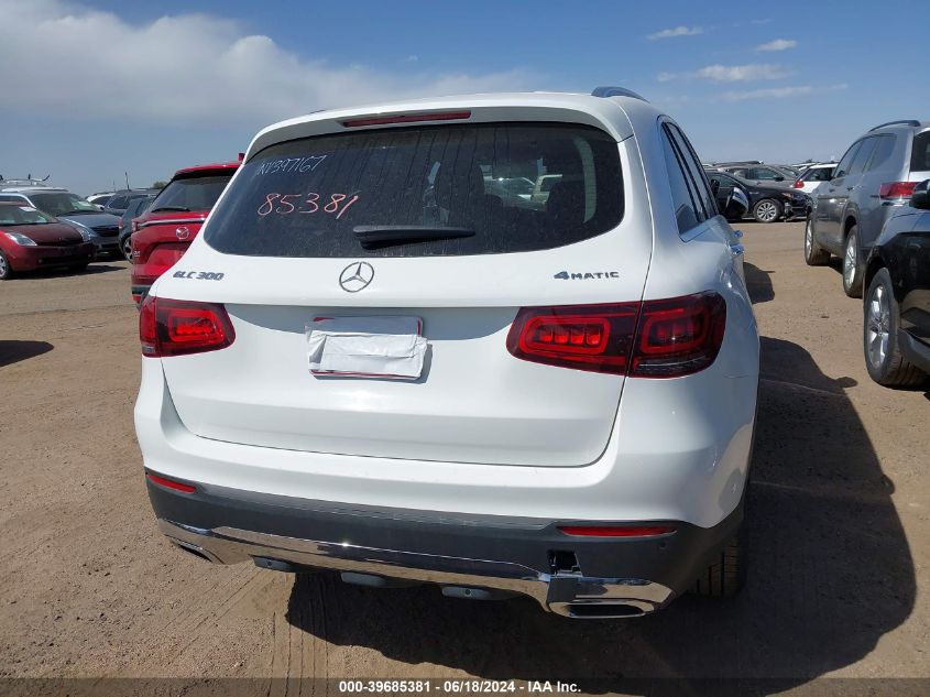 2022 Mercedes-Benz Glc 300 4Matic Suv VIN: W1N0G8EB2NV397167 Lot: 39685381