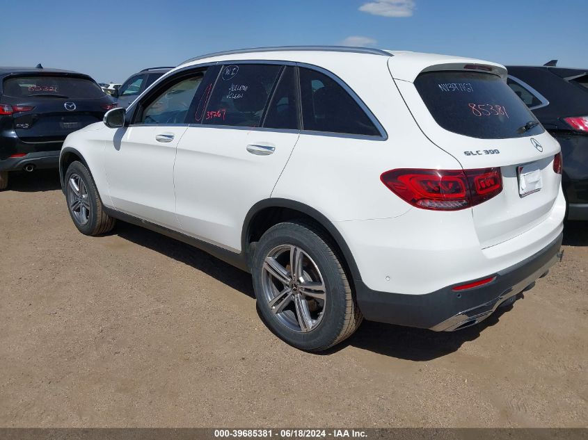 VIN W1N0G8EB2NV397167 2022 MERCEDES-BENZ GLC 300 4MATIC SUV