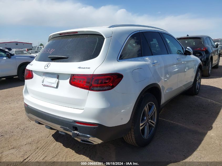 2022 MERCEDES-BENZ GLC 300 4MATIC SUV - W1N0G8EB2NV397167