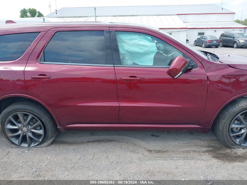 2017 Dodge Durango Gt VIN: 1C4SDJDT9HC893528 Lot: 39685383