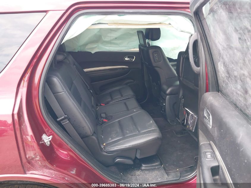 2017 Dodge Durango Gt VIN: 1C4SDJDT9HC893528 Lot: 39685383