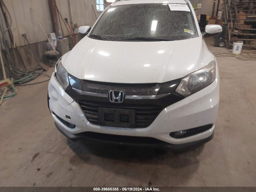 2016 Honda Hr-V Ex-L VIN: 3CZRU6H78GM702004 Lot: 39685385