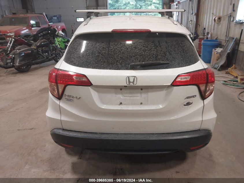 2016 Honda Hr-V Ex-L VIN: 3CZRU6H78GM702004 Lot: 39685385