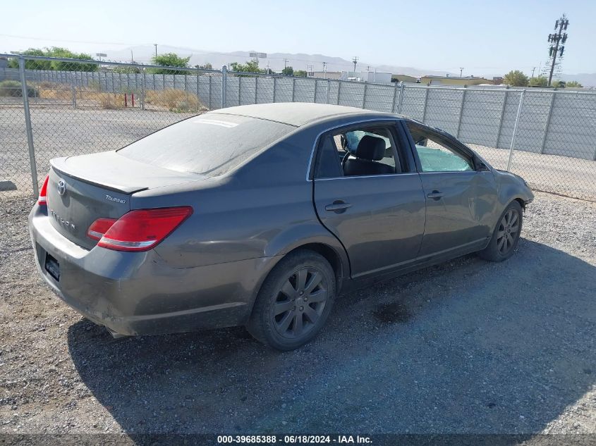 2007 Toyota Avalon Touring VIN: 4T1BK36B87U246662 Lot: 39685388