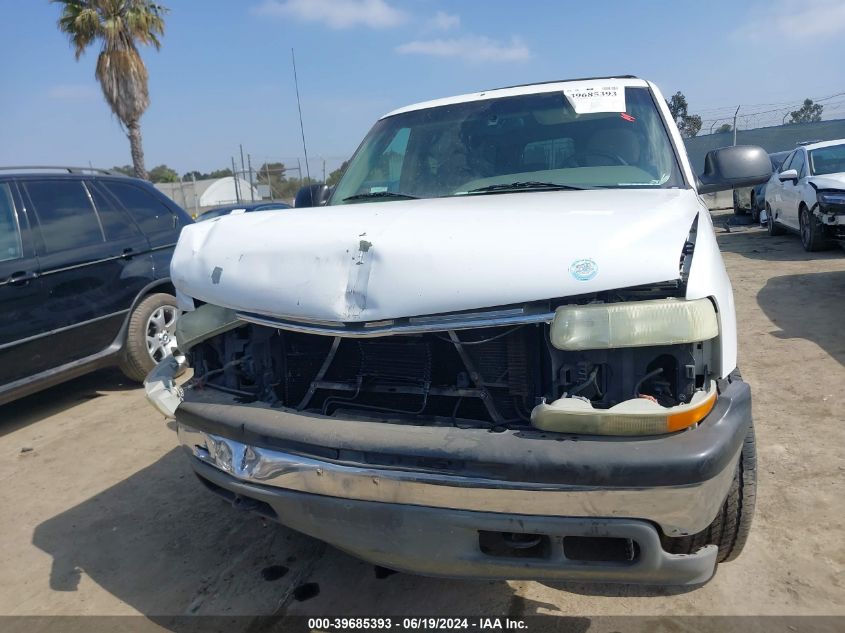 2002 Chevrolet Suburban C1500 VIN: 3GNEC16Z92G347566 Lot: 39685393