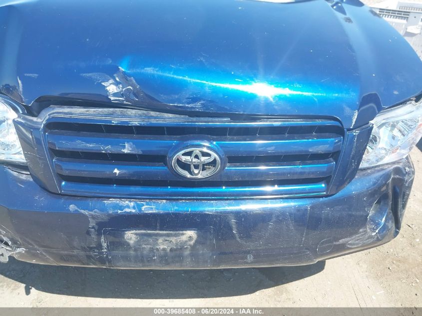 2006 Toyota Highlander V6 VIN: JTEDP21A860111111 Lot: 39685408