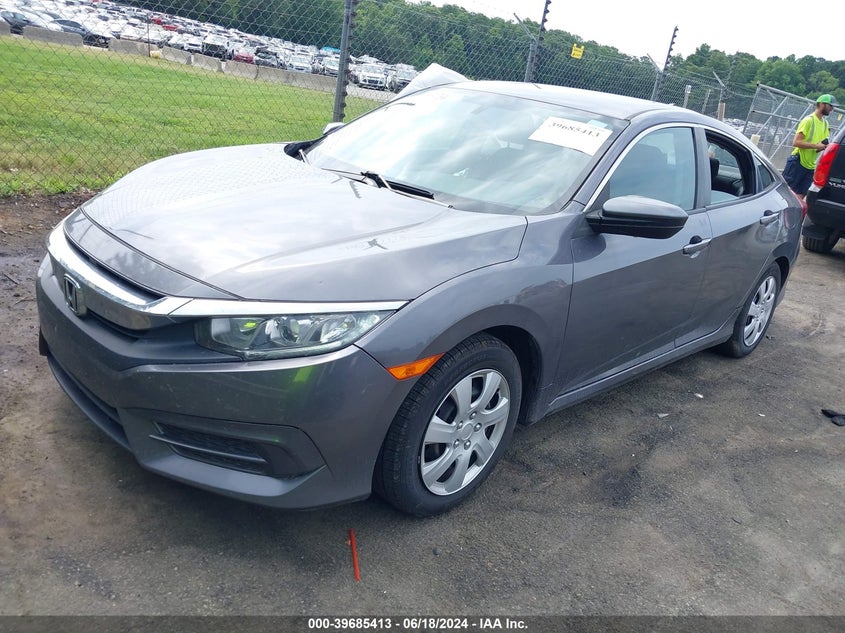 VIN 19XFC2F50HE219396 2017 HONDA CIVIC LX