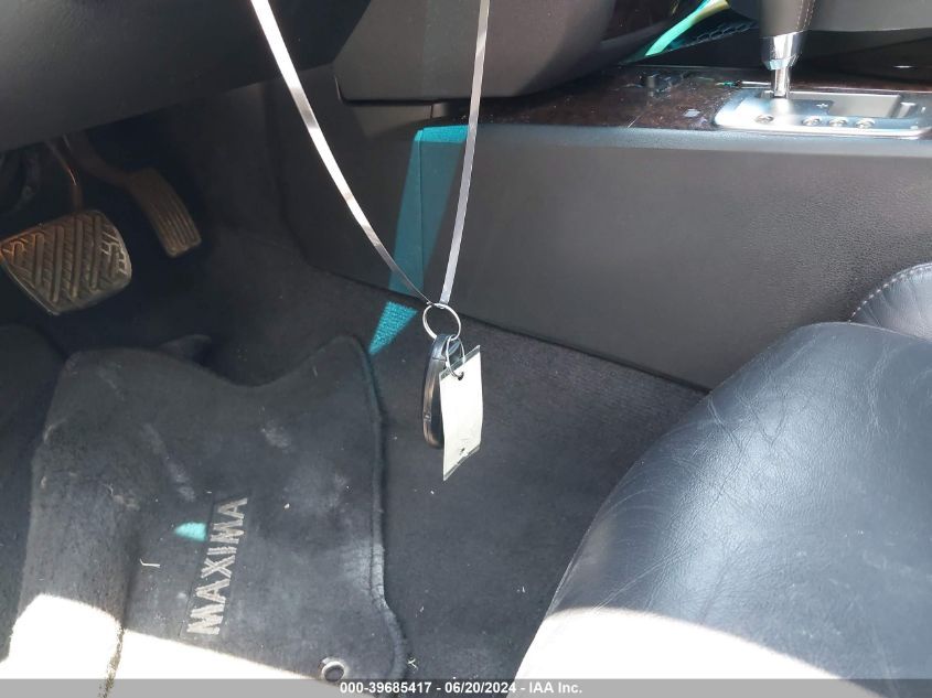 2011 Nissan Maxima 3.5 Sv VIN: 1N4AA5AP1BC804941 Lot: 39685417