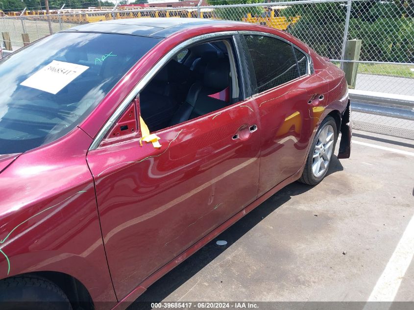 2011 Nissan Maxima 3.5 Sv VIN: 1N4AA5AP1BC804941 Lot: 39685417