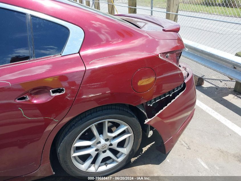 2011 Nissan Maxima 3.5 Sv VIN: 1N4AA5AP1BC804941 Lot: 39685417