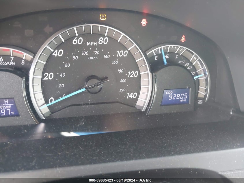 2013 Toyota Camry Se VIN: 4T1BF1FK7DU260427 Lot: 39685423