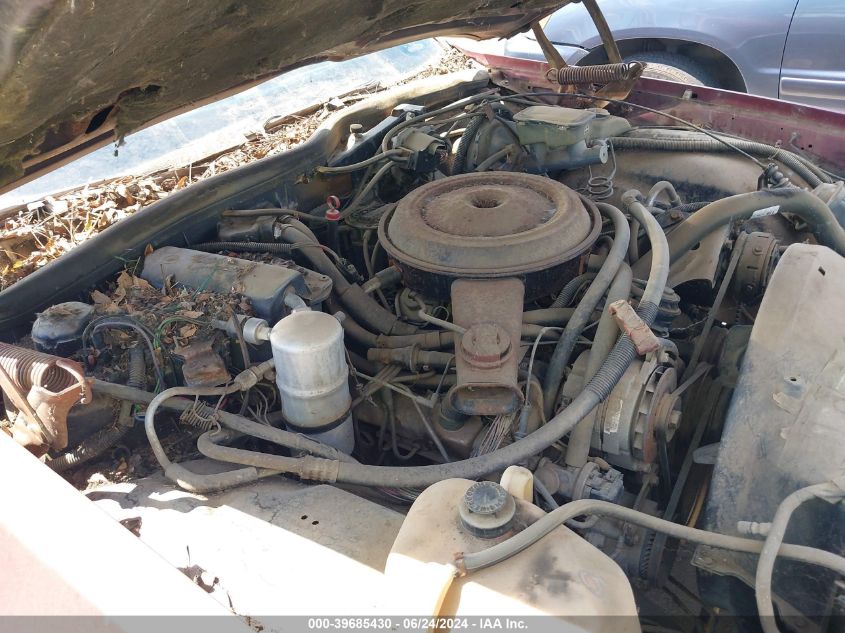 1984 Chevrolet Impala VIN: 1G1AL69H9EH147314 Lot: 39685430