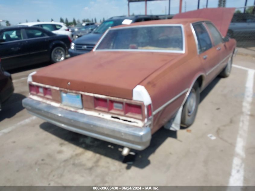 1984 Chevrolet Impala VIN: 1G1AL69H9EH147314 Lot: 39685430