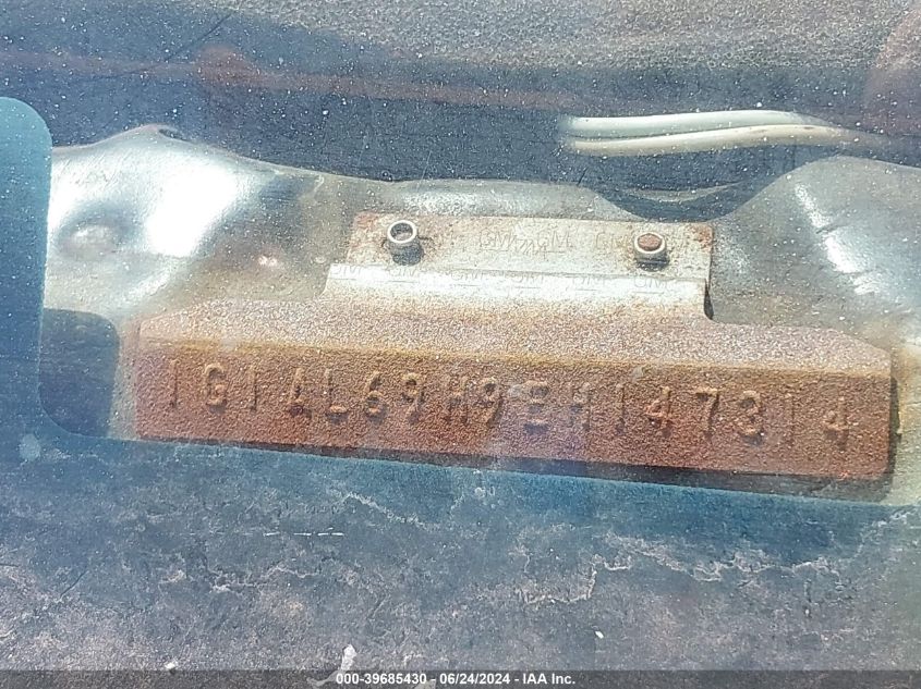 1984 Chevrolet Impala VIN: 1G1AL69H9EH147314 Lot: 39685430