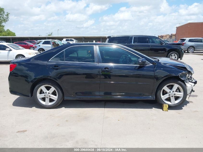 2014 Toyota Camry Se VIN: 4T1BF1FK4EU457508 Lot: 39685438