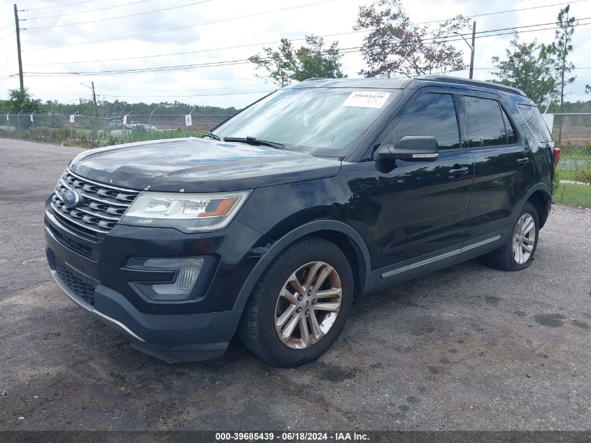 1FM5K7D81HGA26114 2017 FORD EXPLORER - Image 2