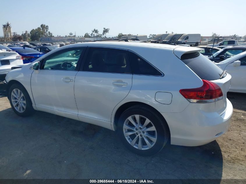 2013 Toyota Venza Le VIN: 4T3ZA3BB8DU073574 Lot: 39685444