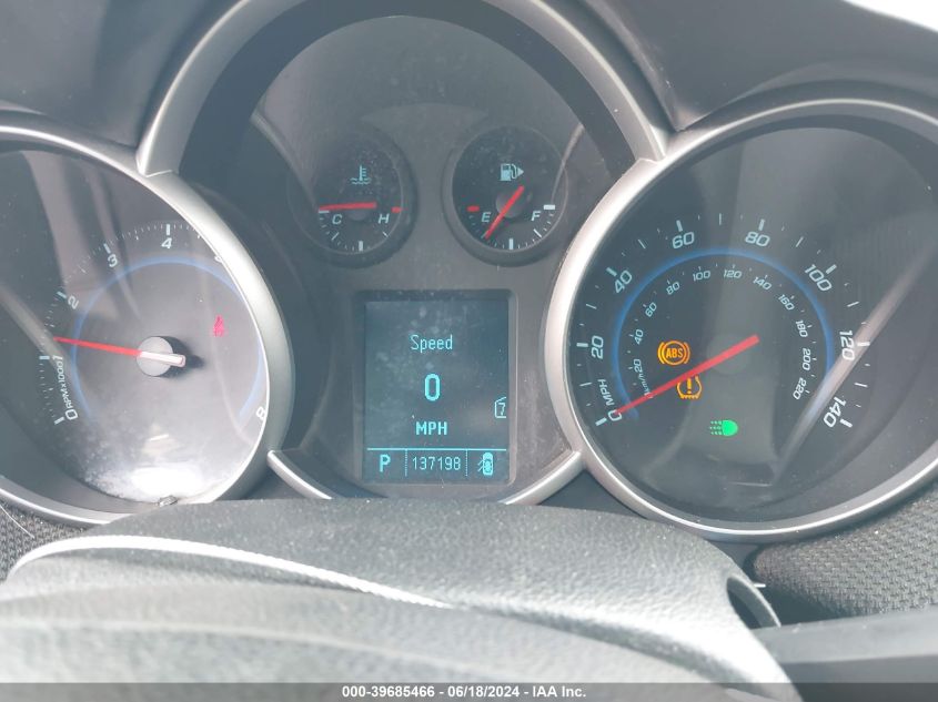 2011 Chevrolet Cruze 1Lt VIN: 1G1PF5S95B7158827 Lot: 39685466