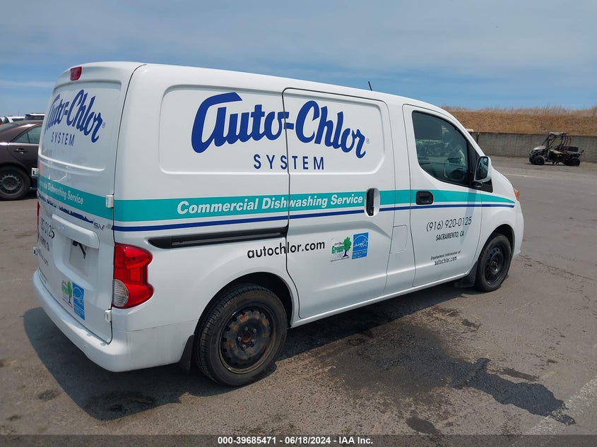 2015 Nissan Nv200 Sv VIN: 3N6CM0KN1FK717726 Lot: 39685471