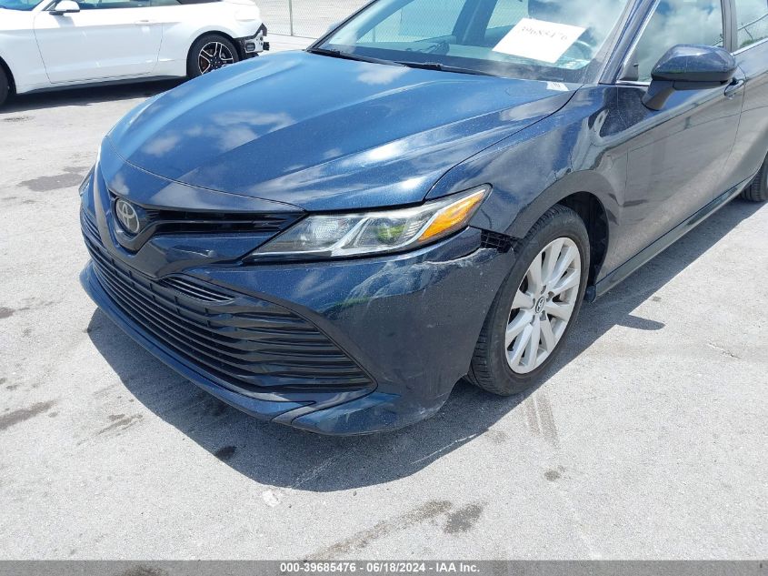 2020 Toyota Camry Le VIN: 4T1C11AK3LU864873 Lot: 39685476