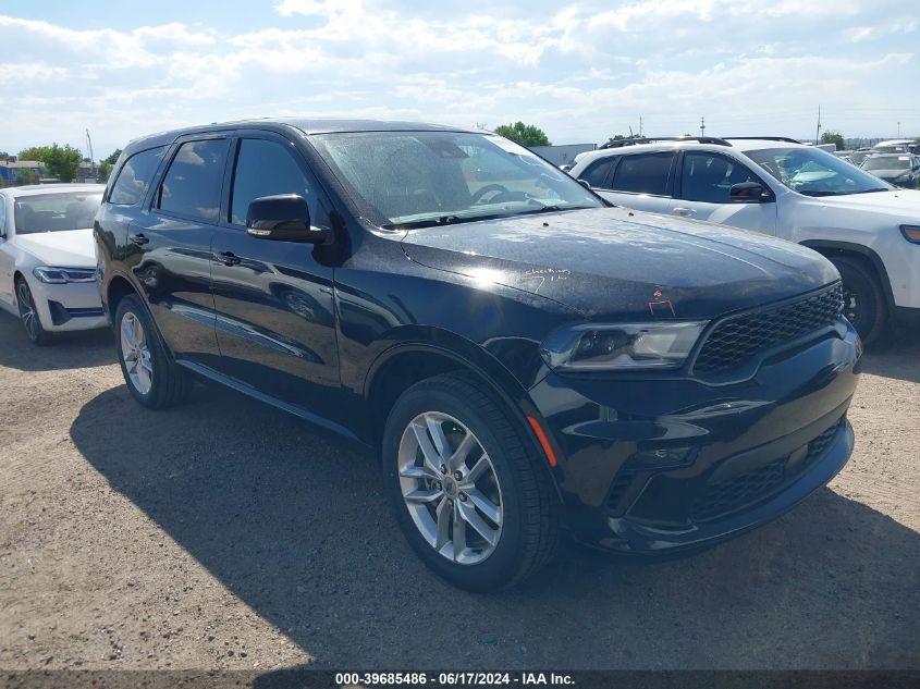 2022 Dodge Durango Gt Plus Awd VIN: 1C4RDJDGXNC104493 Lot: 39685486