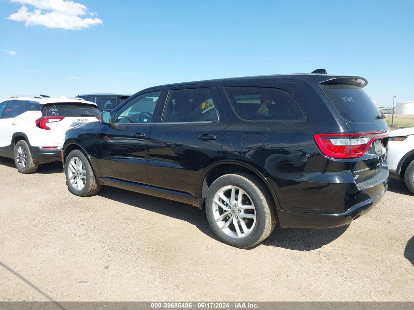 2022 Dodge Durango Gt Plus Awd VIN: 1C4RDJDGXNC104493 Lot: 39685486