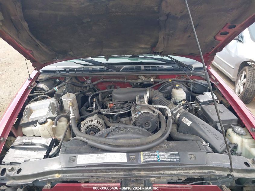 2003 Chevrolet Blazer Ls VIN: 1GNCS13X33K138198 Lot: 39685496