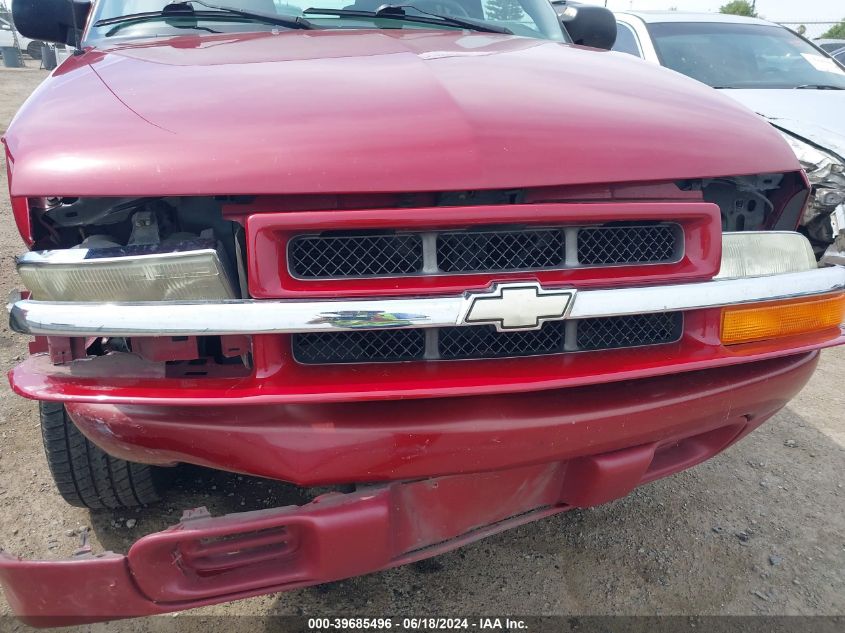 2003 Chevrolet Blazer Ls VIN: 1GNCS13X33K138198 Lot: 39685496