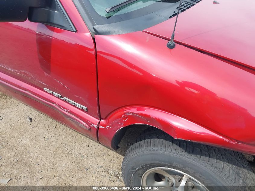 2003 Chevrolet Blazer Ls VIN: 1GNCS13X33K138198 Lot: 39685496