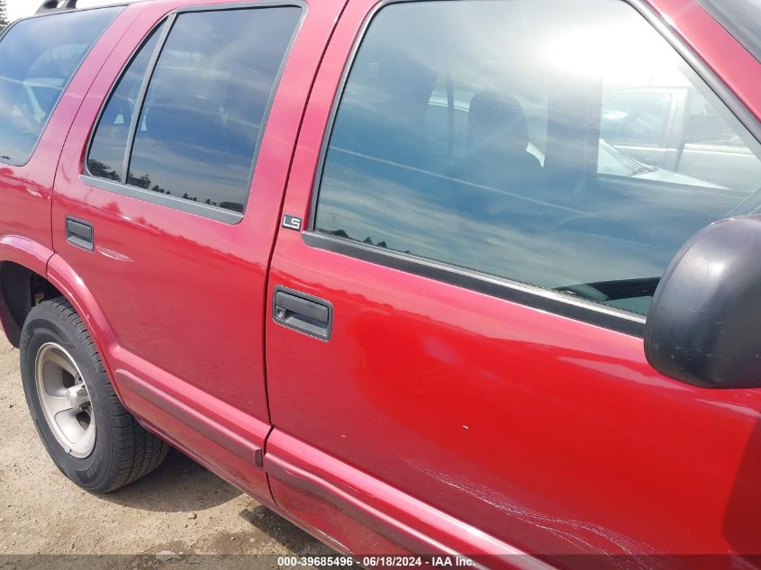 2003 Chevrolet Blazer Ls VIN: 1GNCS13X33K138198 Lot: 39685496