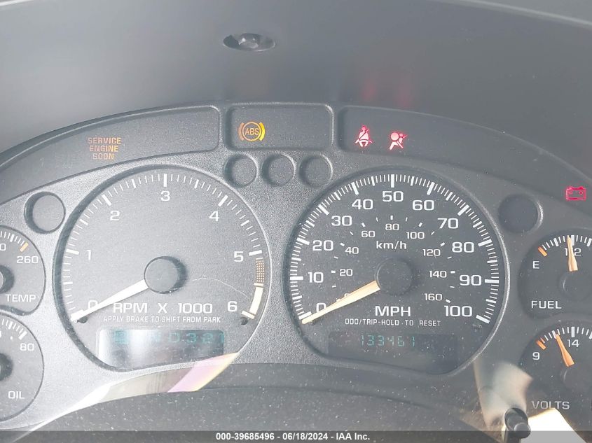 2003 Chevrolet Blazer Ls VIN: 1GNCS13X33K138198 Lot: 39685496