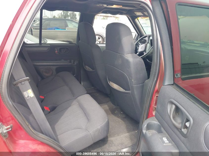 2003 Chevrolet Blazer Ls VIN: 1GNCS13X33K138198 Lot: 39685496