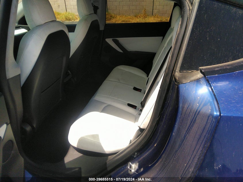 2021 TESLA MODEL Y LONG RANGE DUAL MOTOR ALL-WHEEL DRIVE 5YJYGDEE3MF151464