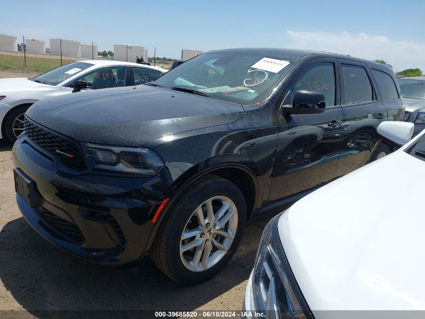 VIN 1C4RDJDG7PC556128 2023 DODGE DURANGO GT LAUNCH EDITION  AWD