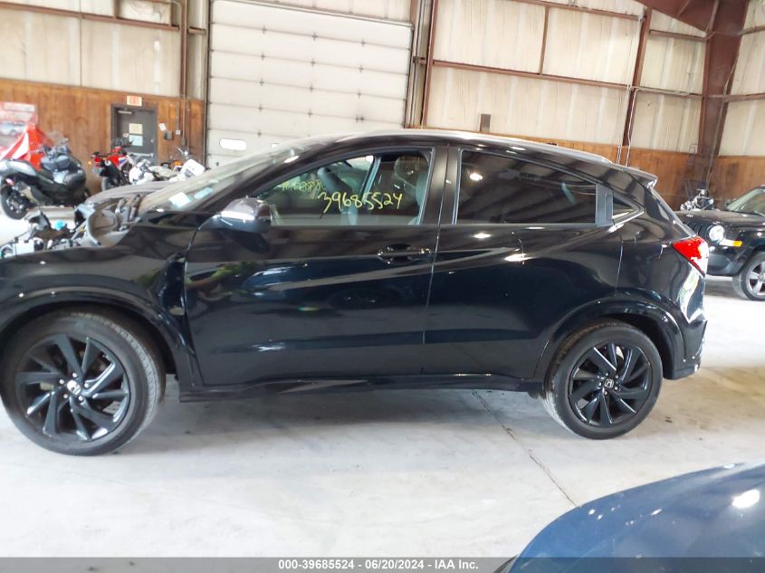 2021 Honda Hr-V Sport VIN: 3CZRU6H16MM706026 Lot: 39685524