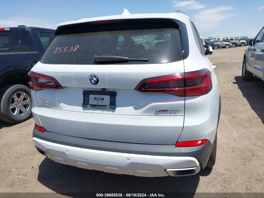 2023 BMW X5 xDrive40I VIN: 5UXCR6C05P9N92713 Lot: 39685538
