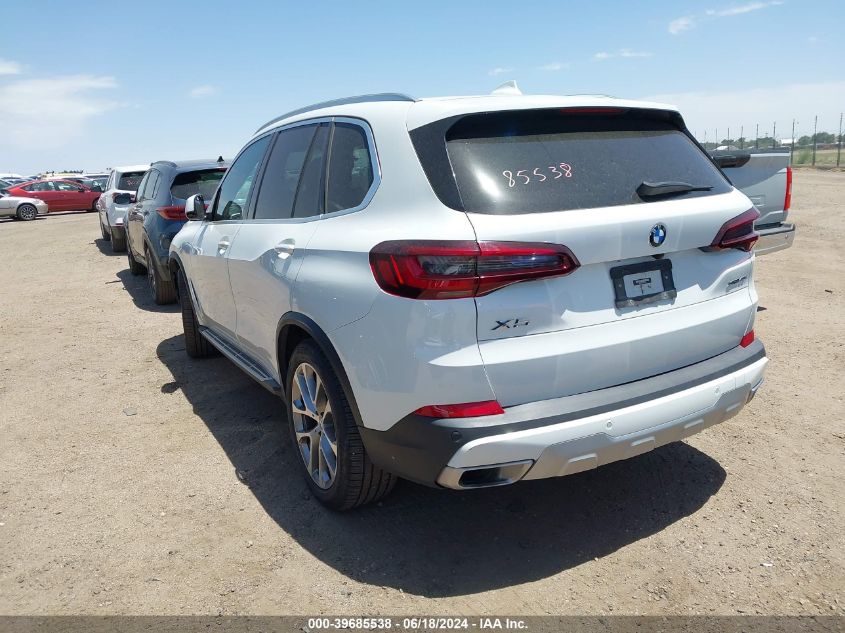 2023 BMW X5 xDrive40I VIN: 5UXCR6C05P9N92713 Lot: 39685538