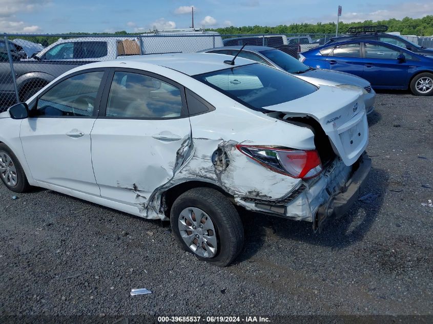 2016 Hyundai Accent Se VIN: KMHCT4AE8GU026057 Lot: 39685537