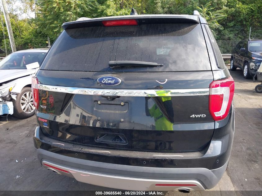 2016 Ford Explorer Xlt VIN: 1FM5K8D88GGB66908 Lot: 39685540