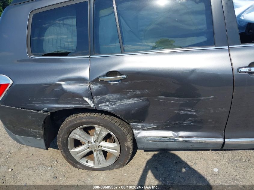 2012 Toyota Highlander Limited V6 VIN: 5TDYK3EH8CS084566 Lot: 39685557