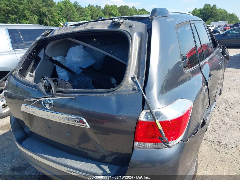 2012 Toyota Highlander Limited V6 VIN: 5TDYK3EH8CS084566 Lot: 39685557