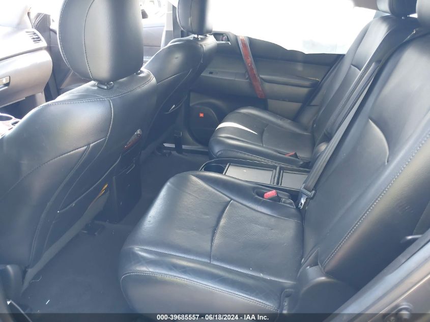 2012 Toyota Highlander Limited V6 VIN: 5TDYK3EH8CS084566 Lot: 39685557