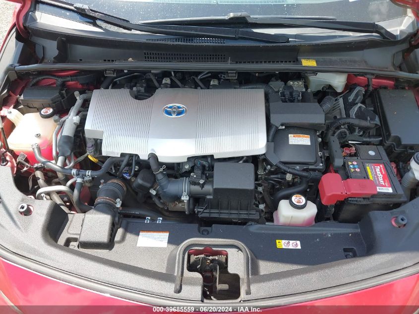 2018 Toyota Prius Prime Advanced VIN: JTDKARFPXJ3080986 Lot: 39685559