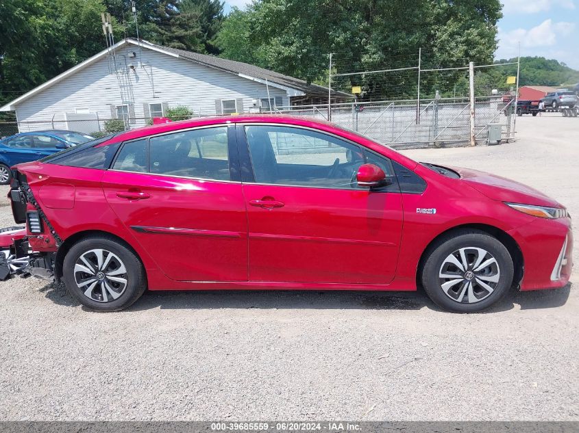 2018 Toyota Prius Prime Advanced VIN: JTDKARFPXJ3080986 Lot: 39685559