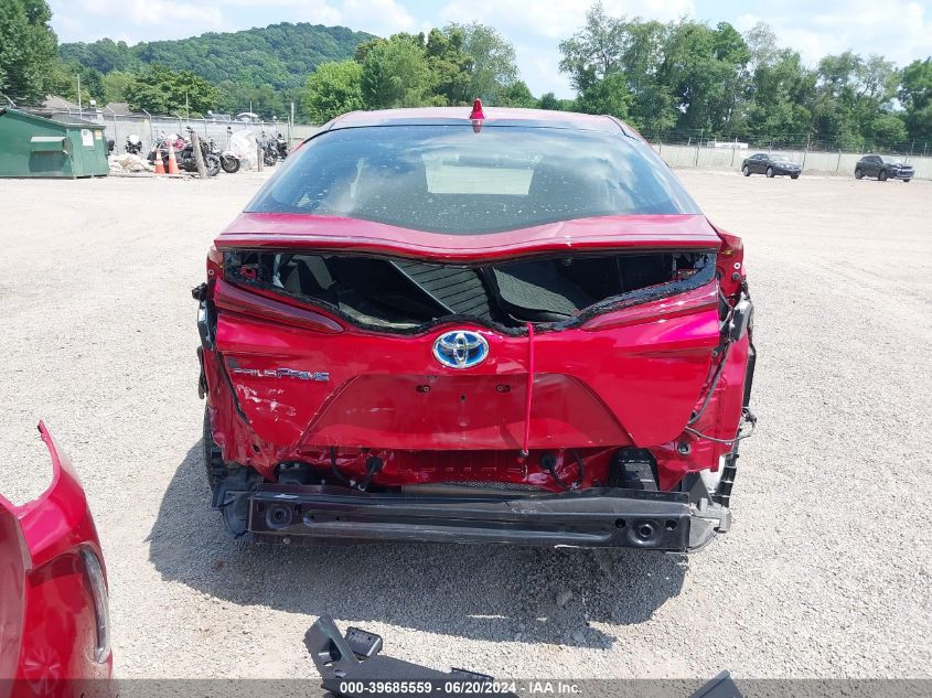 2018 Toyota Prius Prime Advanced VIN: JTDKARFPXJ3080986 Lot: 39685559