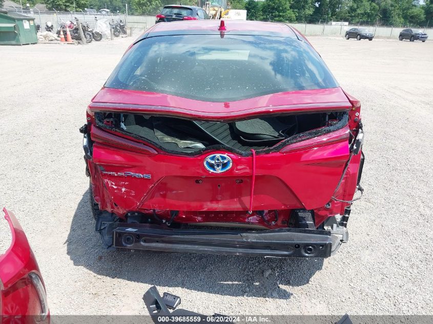 2018 Toyota Prius Prime Advanced VIN: JTDKARFPXJ3080986 Lot: 39685559