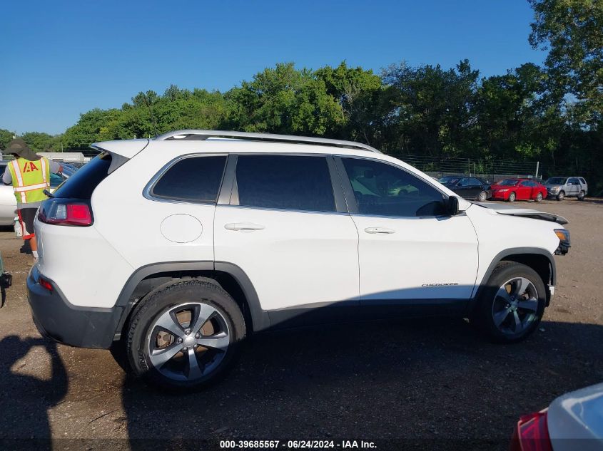 2019 Jeep Cherokee Limited 4X4 VIN: 1C4PJMDX6KD412526 Lot: 39685567