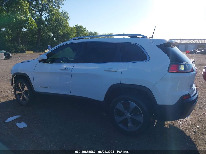 2019 Jeep Cherokee Limited 4X4 VIN: 1C4PJMDX6KD412526 Lot: 39685567