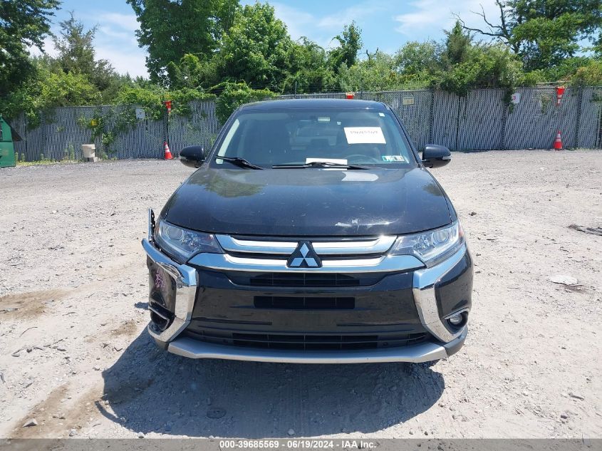 2017 Mitsubishi Outlander Se VIN: JA4AZ3A32HZ055751 Lot: 39685569