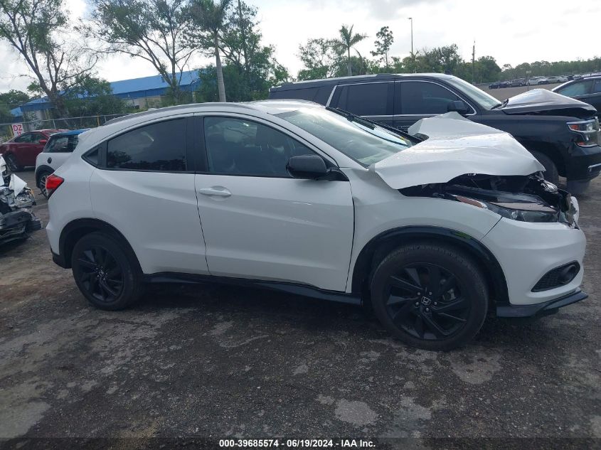 2021 Honda Hr-V Sport VIN: 3CZRU5H10MM733667 Lot: 39685574